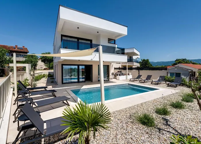 Сasa de vacaciones Ferienvilla Mirakul Mit Privatem Pool By Interhome Omišalj